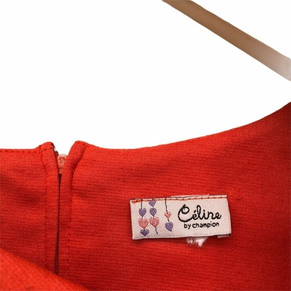 Celine By Champion Womens Sheath Dress Pink Size S - Picture 7 of 7